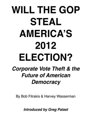 cover image of Will the GOP Steal America's 2012 Election?